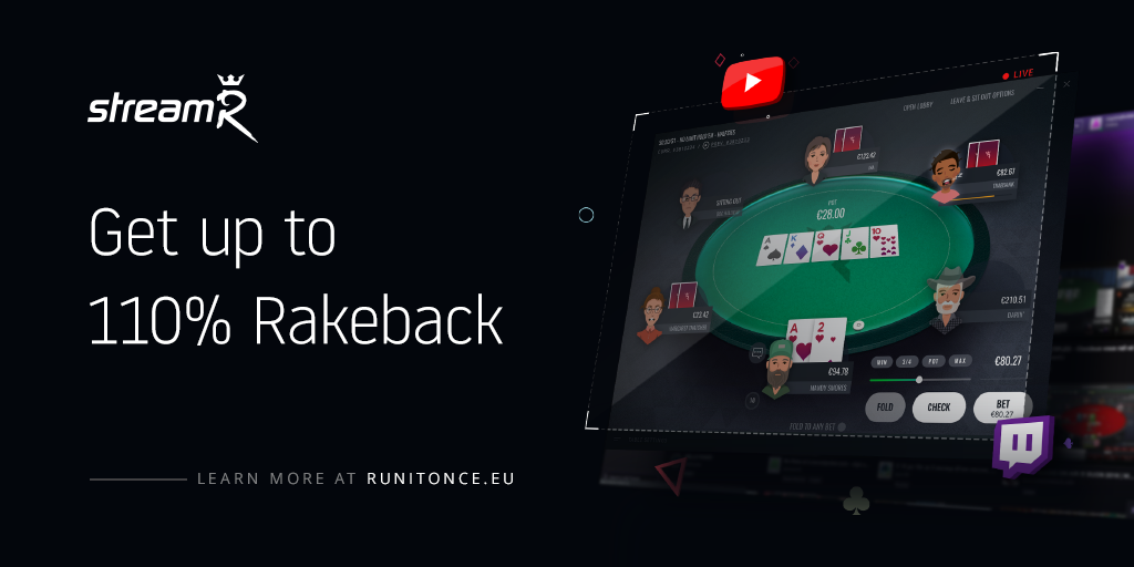 Runitonce poker clearance